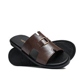 Elegant Brown Slipper SA36