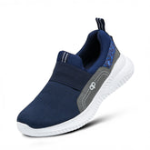 Sleek Navy Slip-On Sneakers RS10