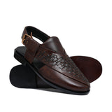 Brown Leather Sandal Da48