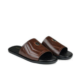 Luxurious Brown Slipper SZ01