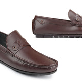 Brown Buckle Crafted Loafer LS97