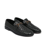 Black Woven Shoe PZ11