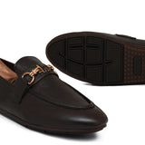 Brown H Buckle Shoe Pa48