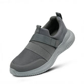 Sleek Grey Slip-On Athletic Shoe RS08