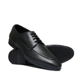 Black Lace Leather Shoe PJ02