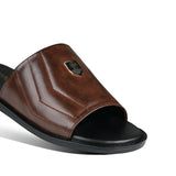 Luxurious Brown Slipper SZ01
