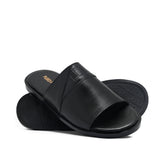 Luxe Black Slipper Sa41