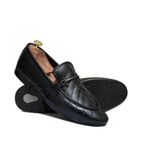 black Leather Shoe PJ15