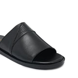 Luxe Black Slipper Sa41