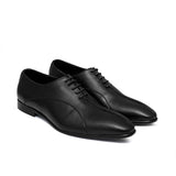 Black Lace Leather Shoe PJ17