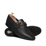 Black Elegant Folding Shoe PA68
