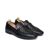 black Leather Shoe PJ15