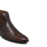 Brown Leather Chelsea Boot PS02