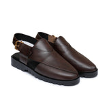 Brown Peshawari Chappal DA06