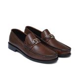 Classic Brown Mild Embossed Shoe FZ59