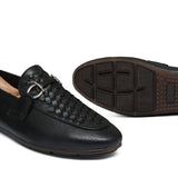 Black Folding Woven Shoe PA05