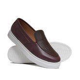 Imported High Sole Brown 2-Tone PM01