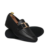 Black Folding Shoe with T Buckle PA56