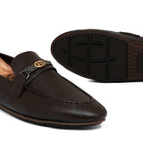 Brown GG Buckle Shoe Pa50