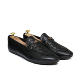 Black Folding Woven Shoe PA07