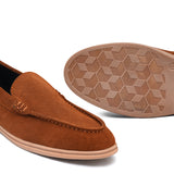 Ochre Suede Shoe LU06
