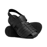 Black Comfort Grip Sandal DA10