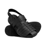 Black Comfort Grip Sandal DA10