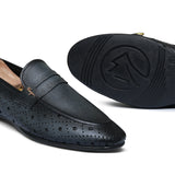 SKY Blue Perforated Shoe PA69