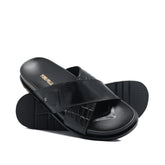 Black Cross Slipper SA73