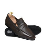 Brown Leather Shoe PJ09