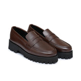 High Sole Brown Shoe FU01