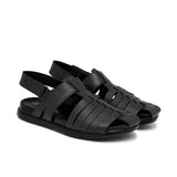 Black Comfort Grip Sandal DA10