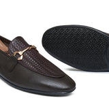 Brown Top Emboss Folding Shoe PA71