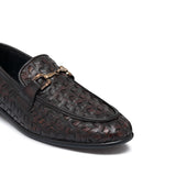 Brown Woven Shoe PZ06