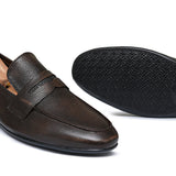 Brown Leather Shoe PJ09