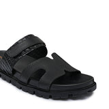 Black harmas Slipper SA124
