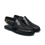 Black Peshawari Chappal Da30