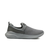 All-Grey Slip-On Athletic Sneakers RS03