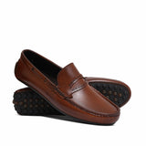 Brown 2-Tone Loafer LS03