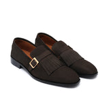 Choco Brown Leather Shoe Ph01