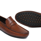 Brown 2-Tone Loafer LS03