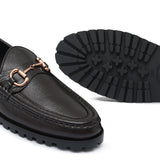 Brown Leather Shoe Ph08