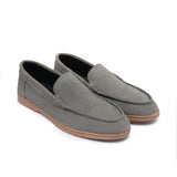 Grey Suede Shoe LU08
