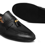 Black Tassel Slip-On Shoe PA74