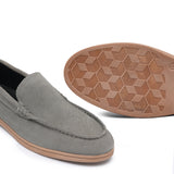 Grey Suede Shoe LU08