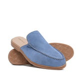 Sky Blue Suede Mule MU03