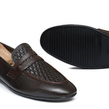 Brown Woven Folding Shoe PA21