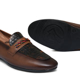 Bronze Croc Folding Shoe PA58