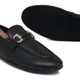 Black Buckled Folding Shoe PA39