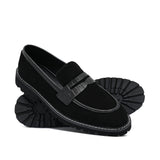 Black Suede Shoe PJ24